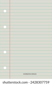 Papier-Notebook, Papierstruktur, Papier-Illustration