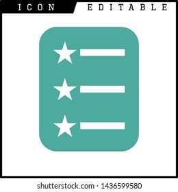 paper notes icon isolated sign symbol vector illustration - vector