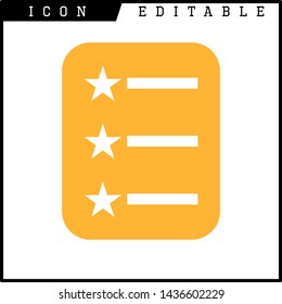 paper notes icon isolated sign symbol vector illustration - vector