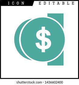 paper notes icon isolated sign symbol vector illustration - vector