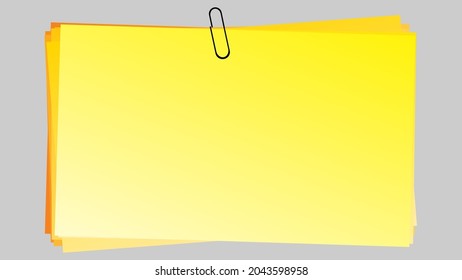 Las notas de papel en stickers, cuadernos y mensajes de memo desgarran hojas de papel. Notas pegajosas para recordatorios de reuniones en papel, para hacer listas y avisos de oficina o paneles de información. Ilustración del vector