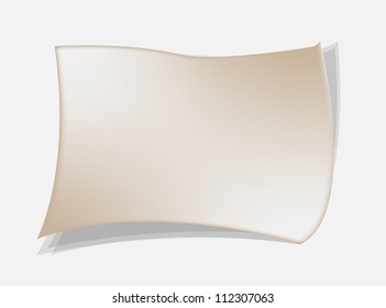 Paper notice board
