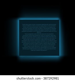 paper on a dark background stylish illustration