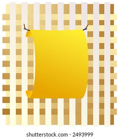 paper on the wall