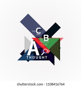 Paper option steps diagram infographic layout. Vector artistic illustration for business presentation, web banner or poster