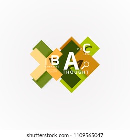 Paper option steps diagram infographic layout. Vector artistic illustration for business presentation, web banner or poster