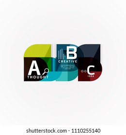 Paper option steps diagram infographic layout. Vector artistic illustration for business presentation, web banner or poster