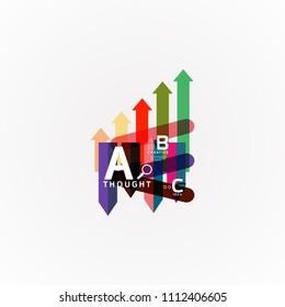 Paper option steps diagram infographic layout. Vector artistic illustration for business presentation, web banner or poster