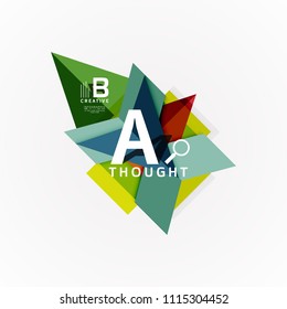 Paper option steps diagram infographic layout. Vector artistic illustration for business presentation, web banner or poster