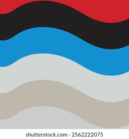 paper orange and blue laser lines abstract hi-tech elements with fluid gradient dark geometric futuristic composition suit fo