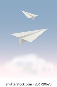 Paper Origami Air plain 