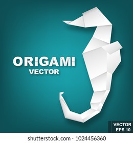 Paper. Origami. Effect. Bright. Style. For your design.