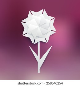 paper origami flower