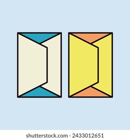 Paper package with cottage cheese vector icon. Dairy product sign. Graph symbol for cooking web site and apps design, logo, app, UI