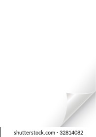 paper page curl
