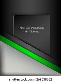 Paper page on black background