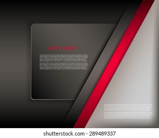 Paper page on gray background