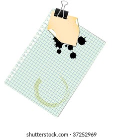 paper with paper-clip