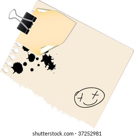 paper with paper-clip