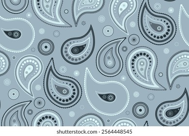 Paper pattern by colors tissue. Simple curly and paisley wallpaper. Decor calligraphic a native art. Background tranquility in herb indian.