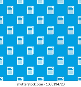 Paper pattern vector seamless blue repeat for any use