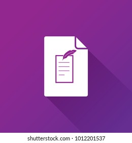 paper and pen icon