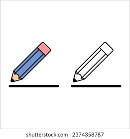 paper and pencil icon. edit file icon, sign up icon vector illustration
vector formats. Eps 10

