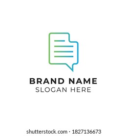 Paper Photography Logo Vector Illustration Template