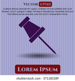 Paper Pin symbol