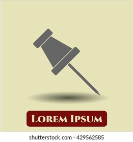 Paper Pin symbol