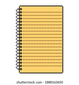 Paper pixel art. Vector illustration.