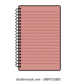 Paper pixel art. Vector illustration.