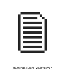 Pixel Art de papel para sus necesidades