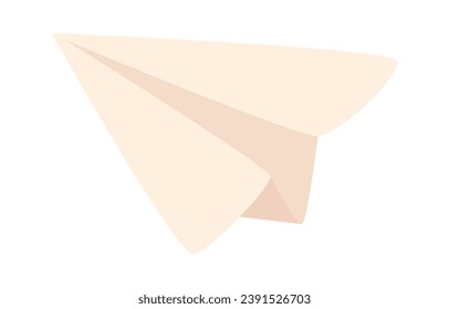 Paper Plain Toy Vector Illustration