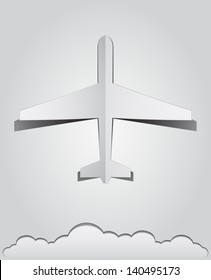 paper plane background