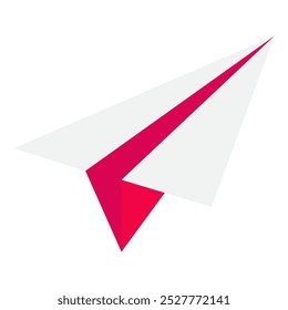 Paper Plane Creative Agency icon illustration