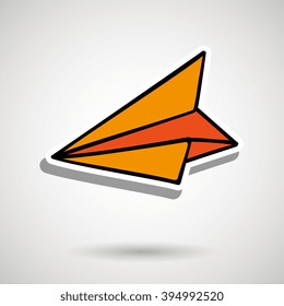 Paper plane design 