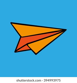 Paper plane design 