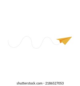 paper plane flight path, path to business