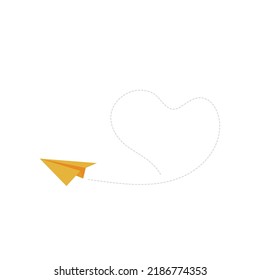 paper plane flight path, path to business
