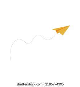 paper plane flight path, path to business