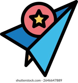 A paper plane is a folded paper model designed to glide through the air. Often made by hand, it's a fun, educational, and creative activity enjoyed by kids and adults.

