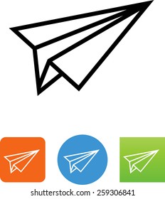 Paper plane icon