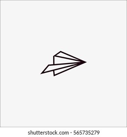 paper plane icon