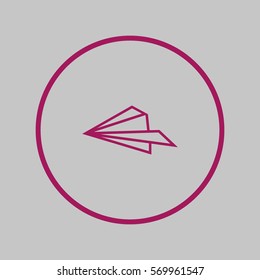 paper plane icon