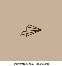 paper plane icon