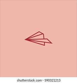 paper plane icon