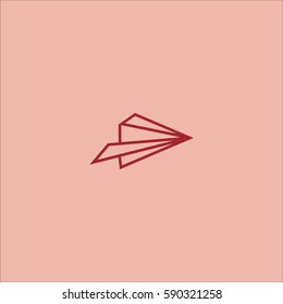 paper plane icon