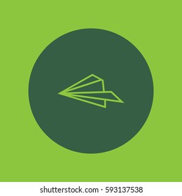 paper plane icon