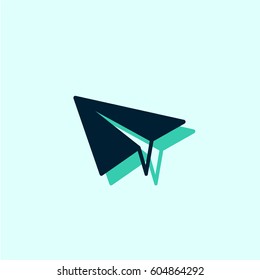 Paper plane icon